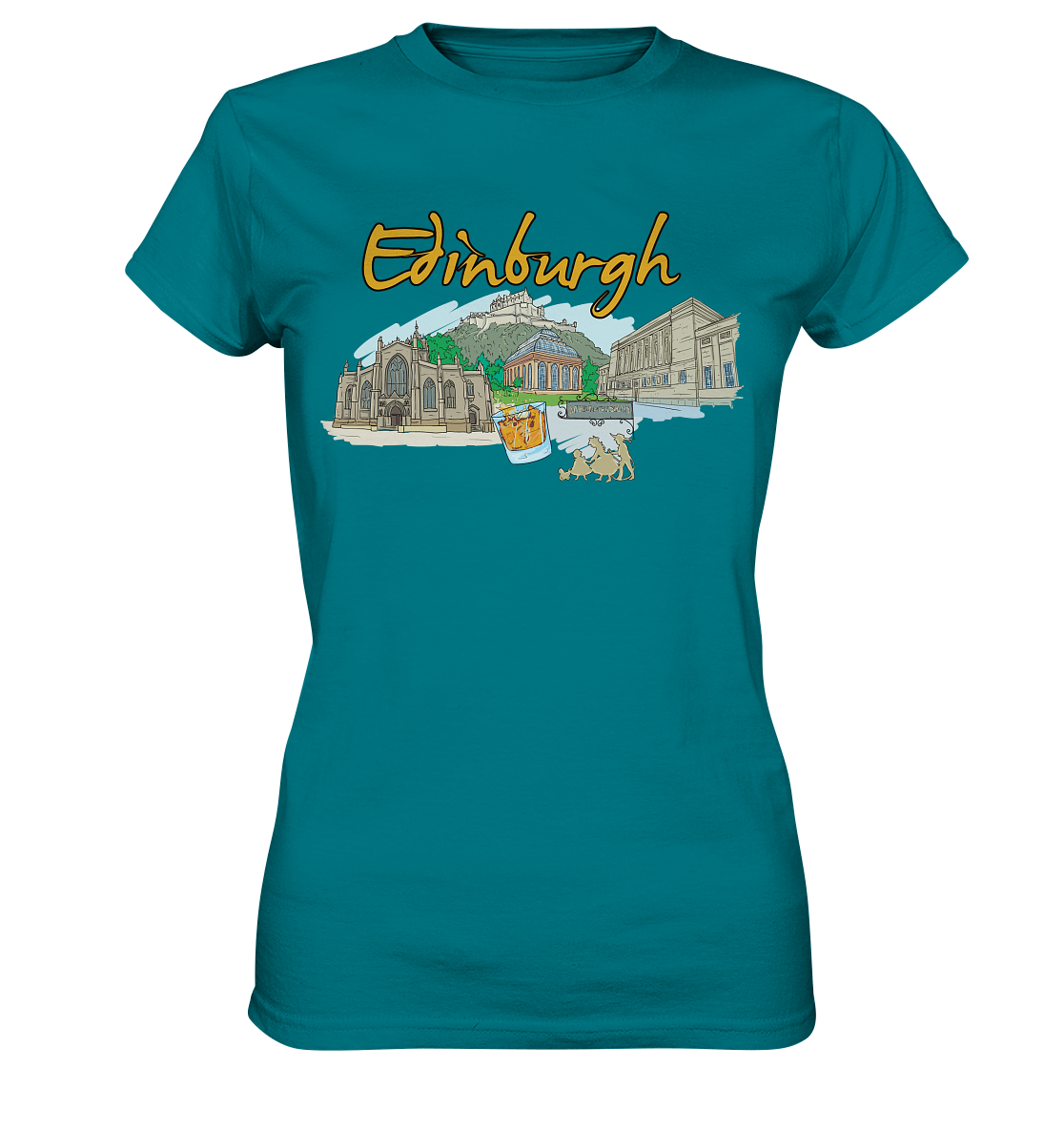 Edinburgh - Ladies Premium Shirt