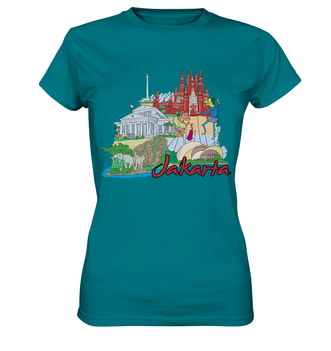 Jakarta - Ladies Premium Shirt