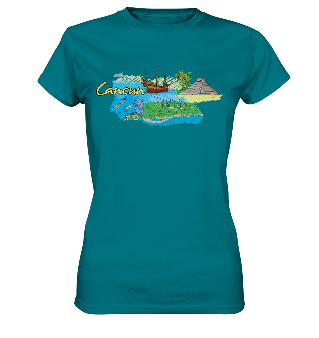 Cancun - Ladies Premium Shirt