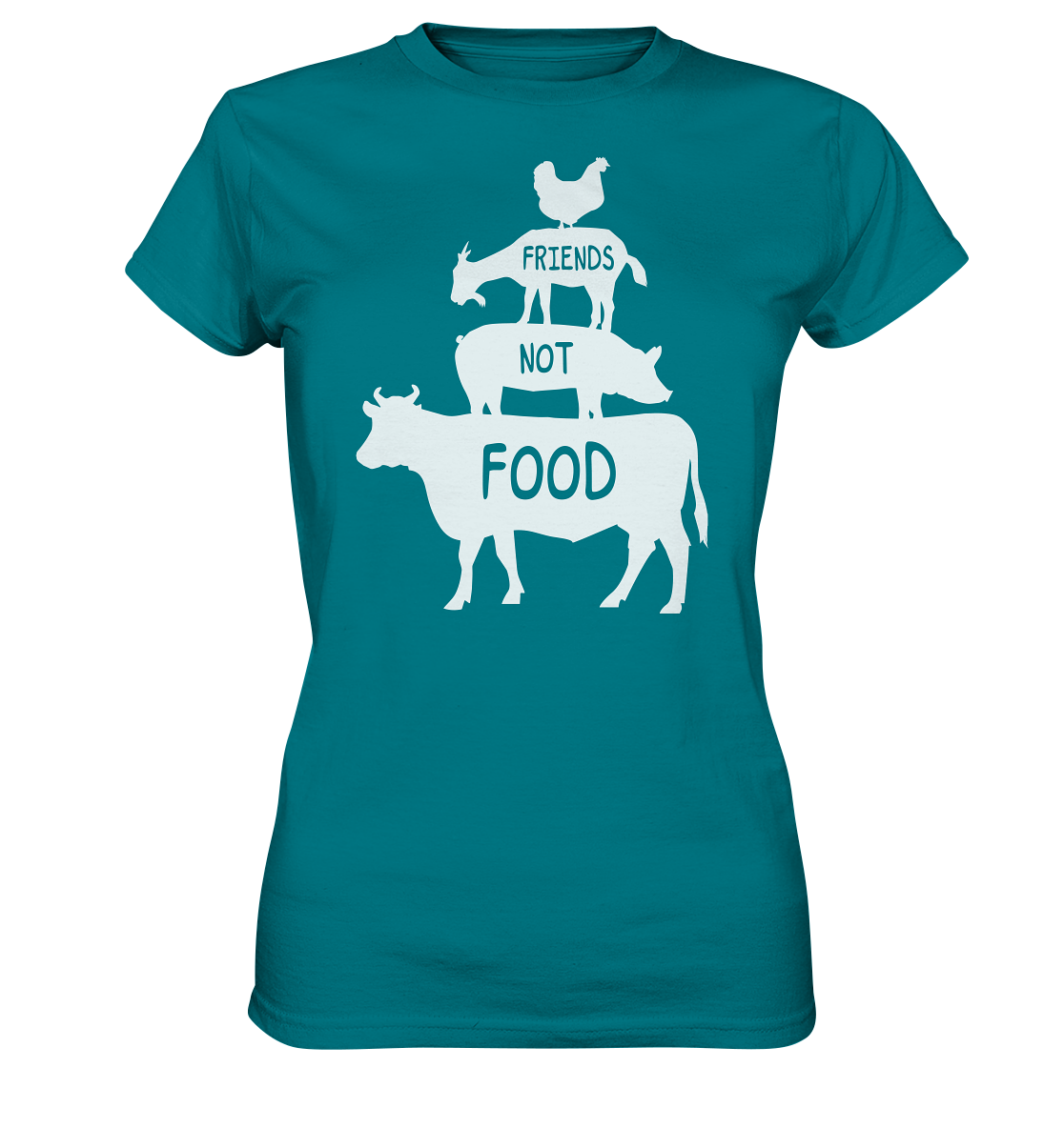 Vegan 1 - Ladies Premium Shirt