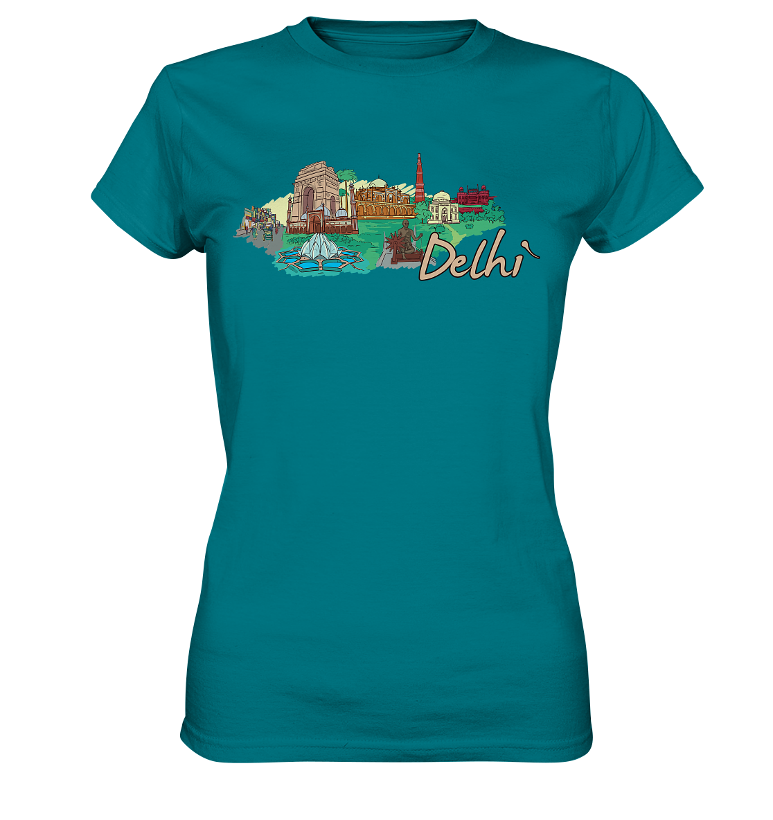 Delhi - Ladies Premium Shirt