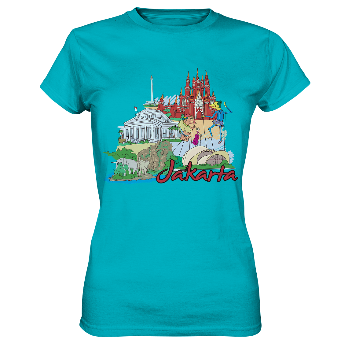 Jakarta - Ladies Premium Shirt