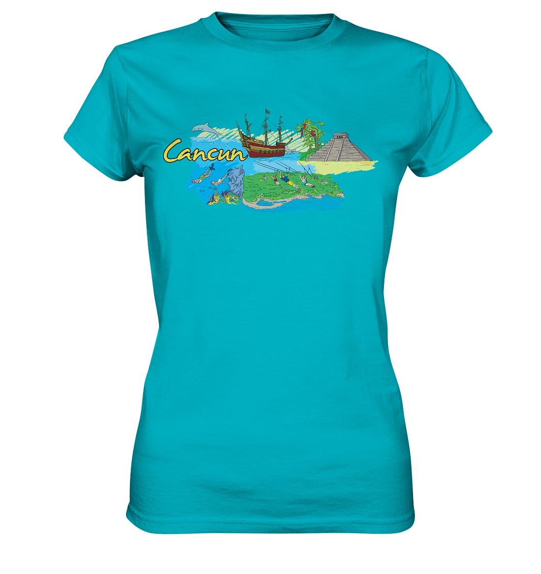 Cancun - Ladies Premium Shirt