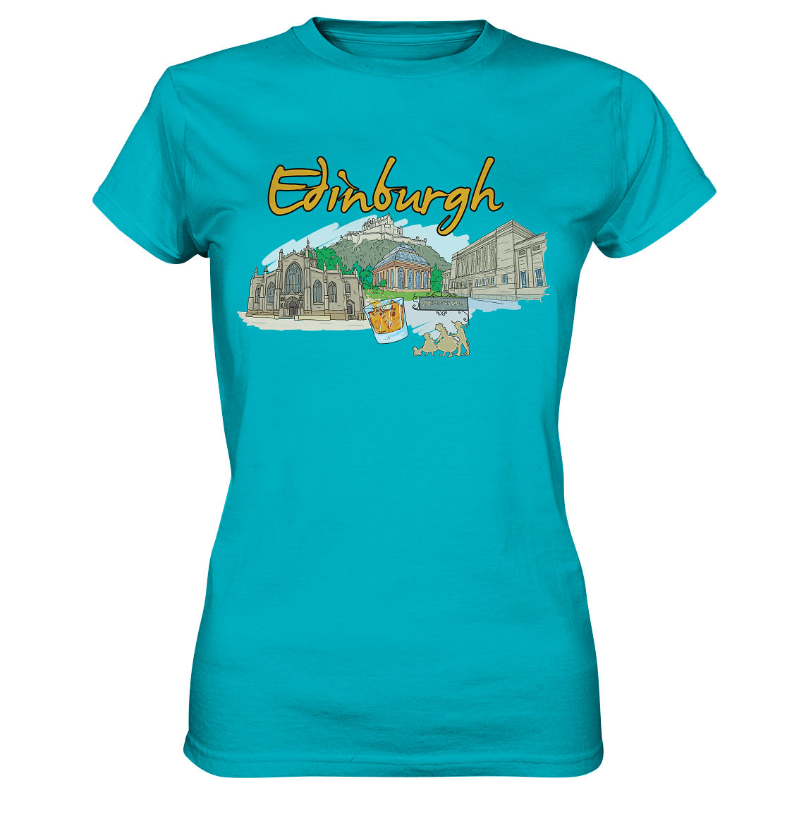 Edinburgh - Ladies Premium Shirt