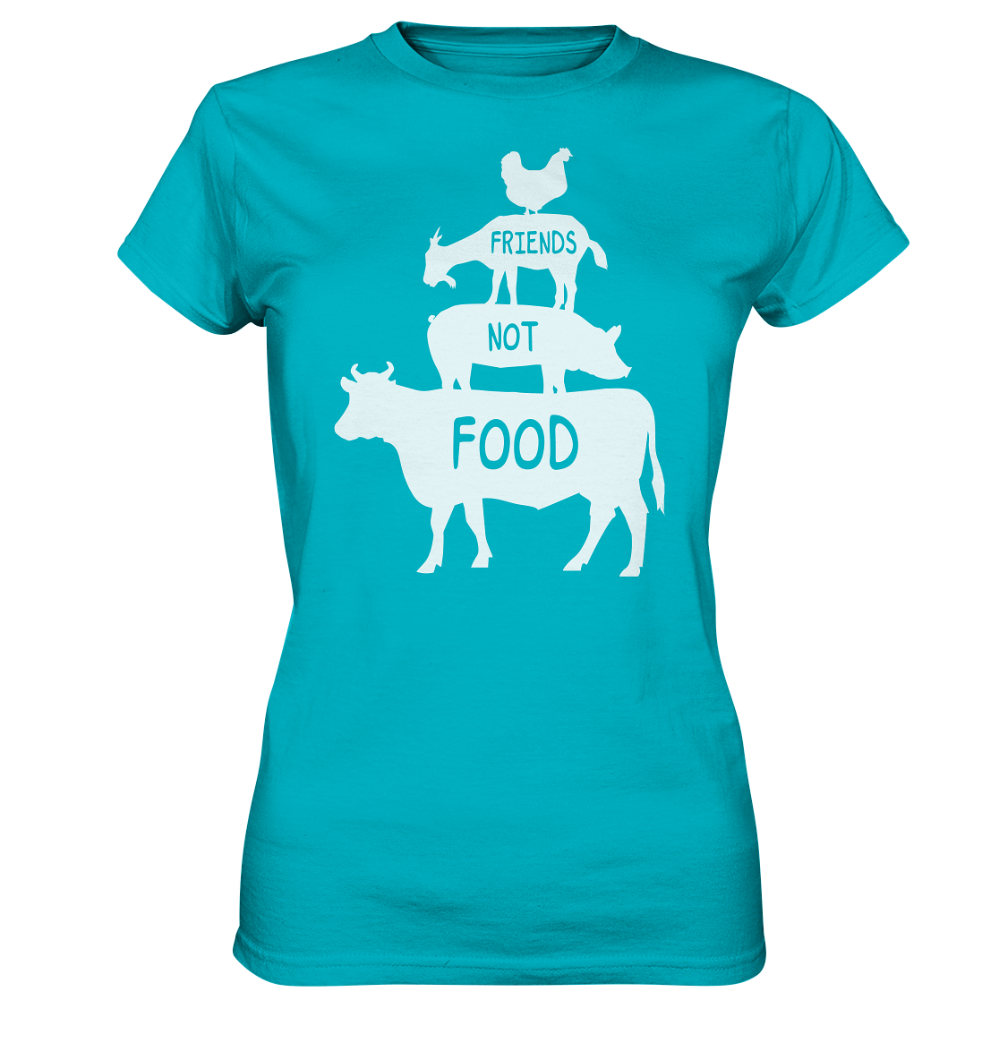 Vegan 1 - Ladies Premium Shirt