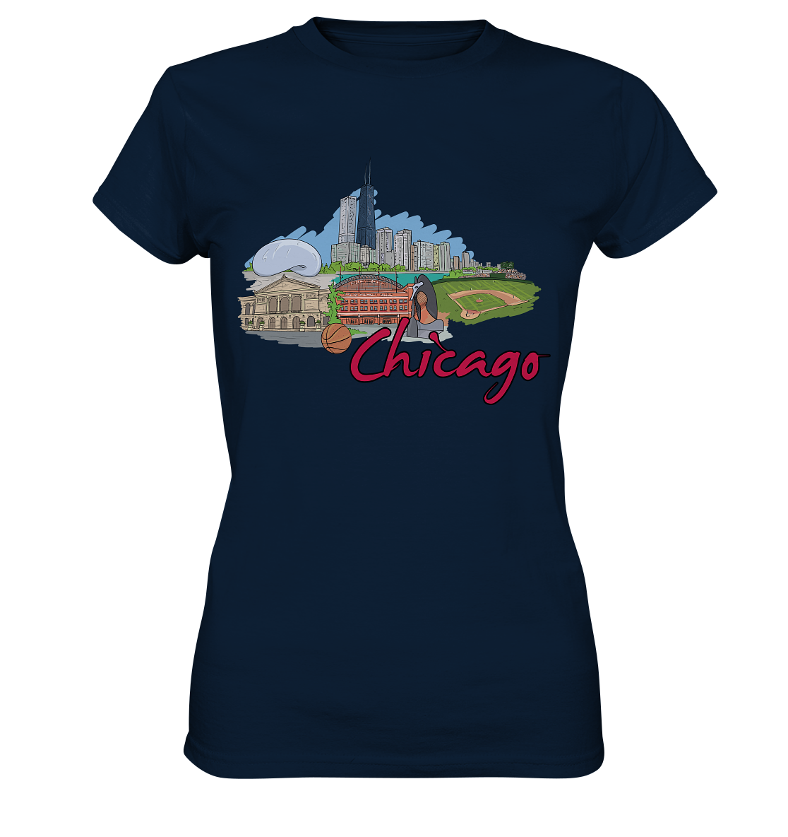 Chicago - Ladies Premium Shirt