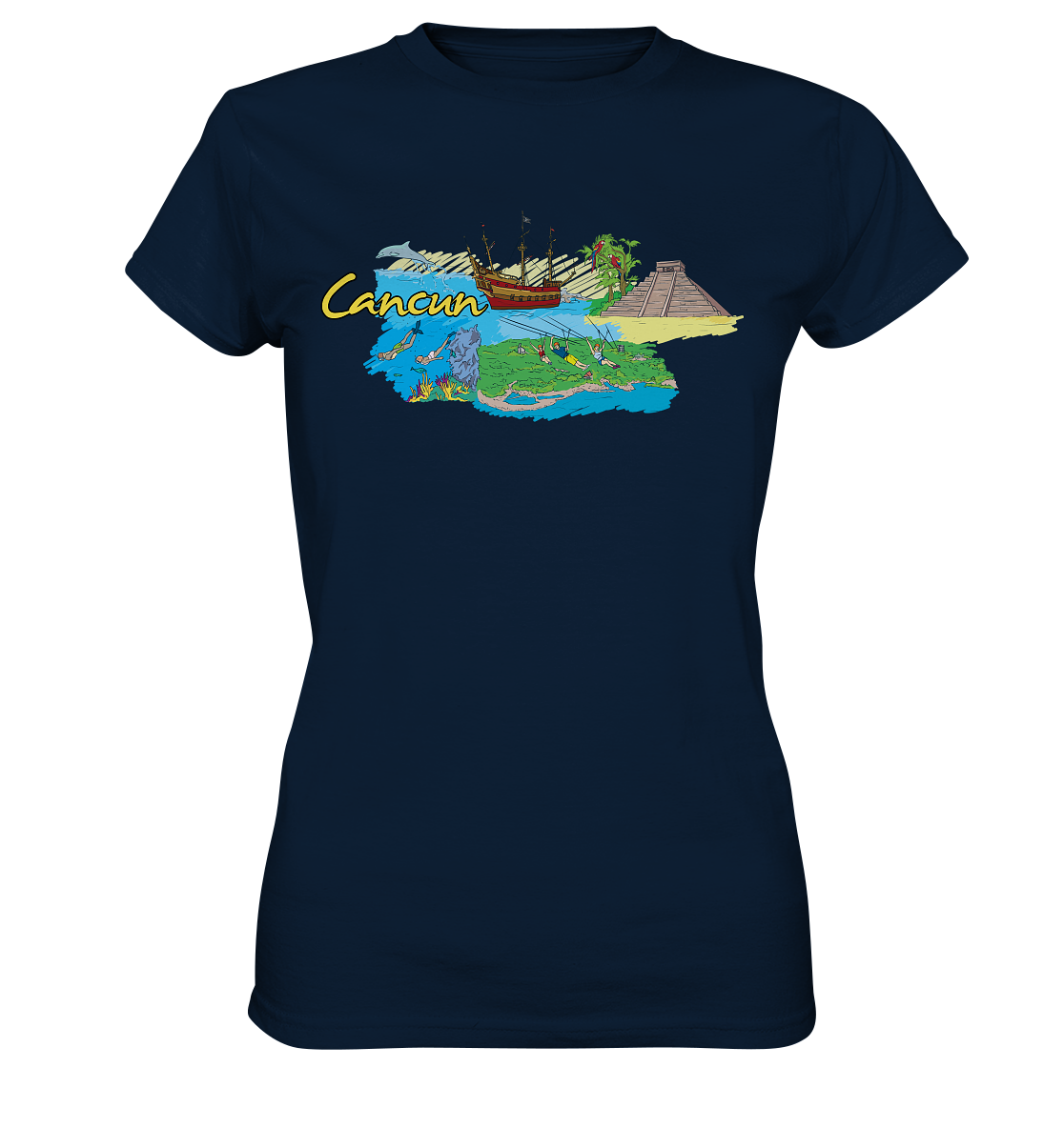 Cancun - Ladies Premium Shirt