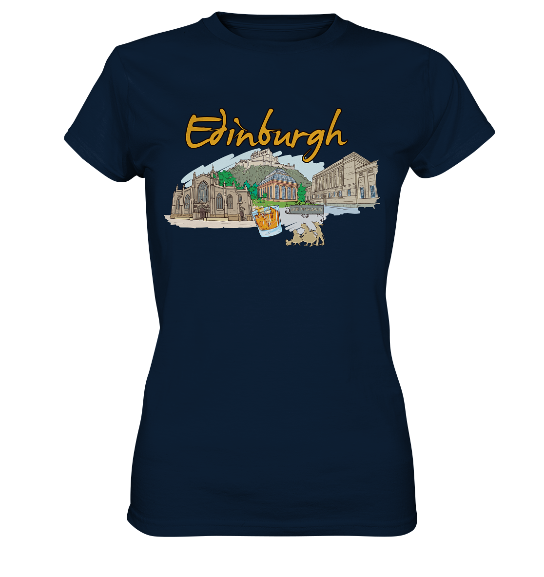 Edinburgh - Ladies Premium Shirt