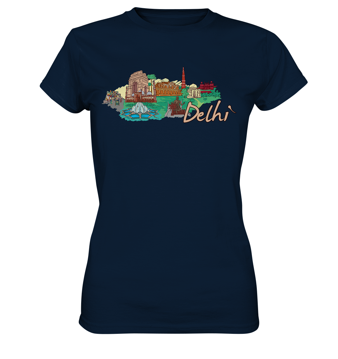 Delhi - Ladies Premium Shirt