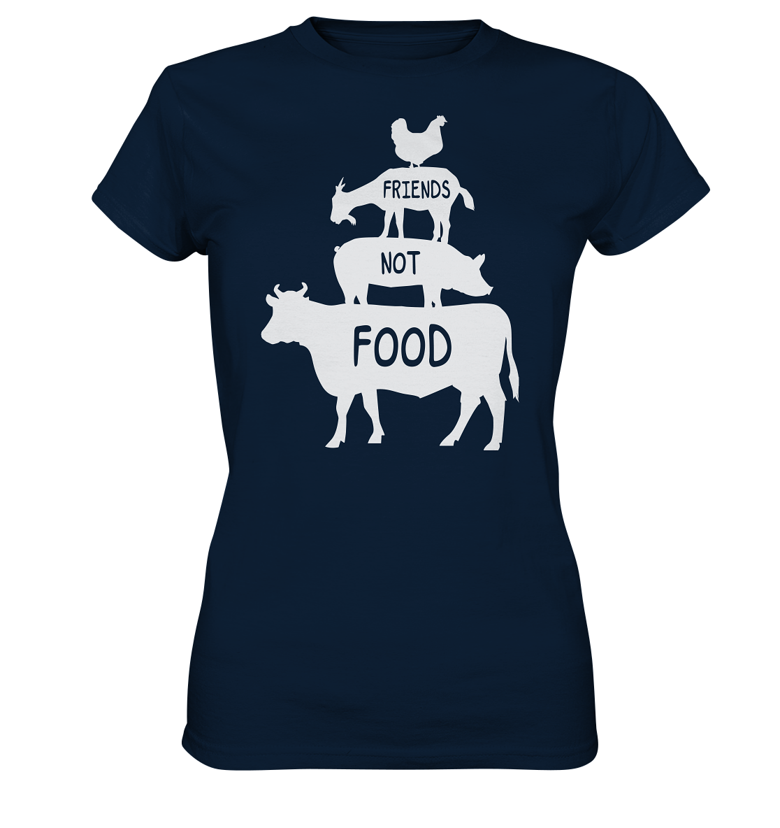 Vegan 1 - Ladies Premium Shirt