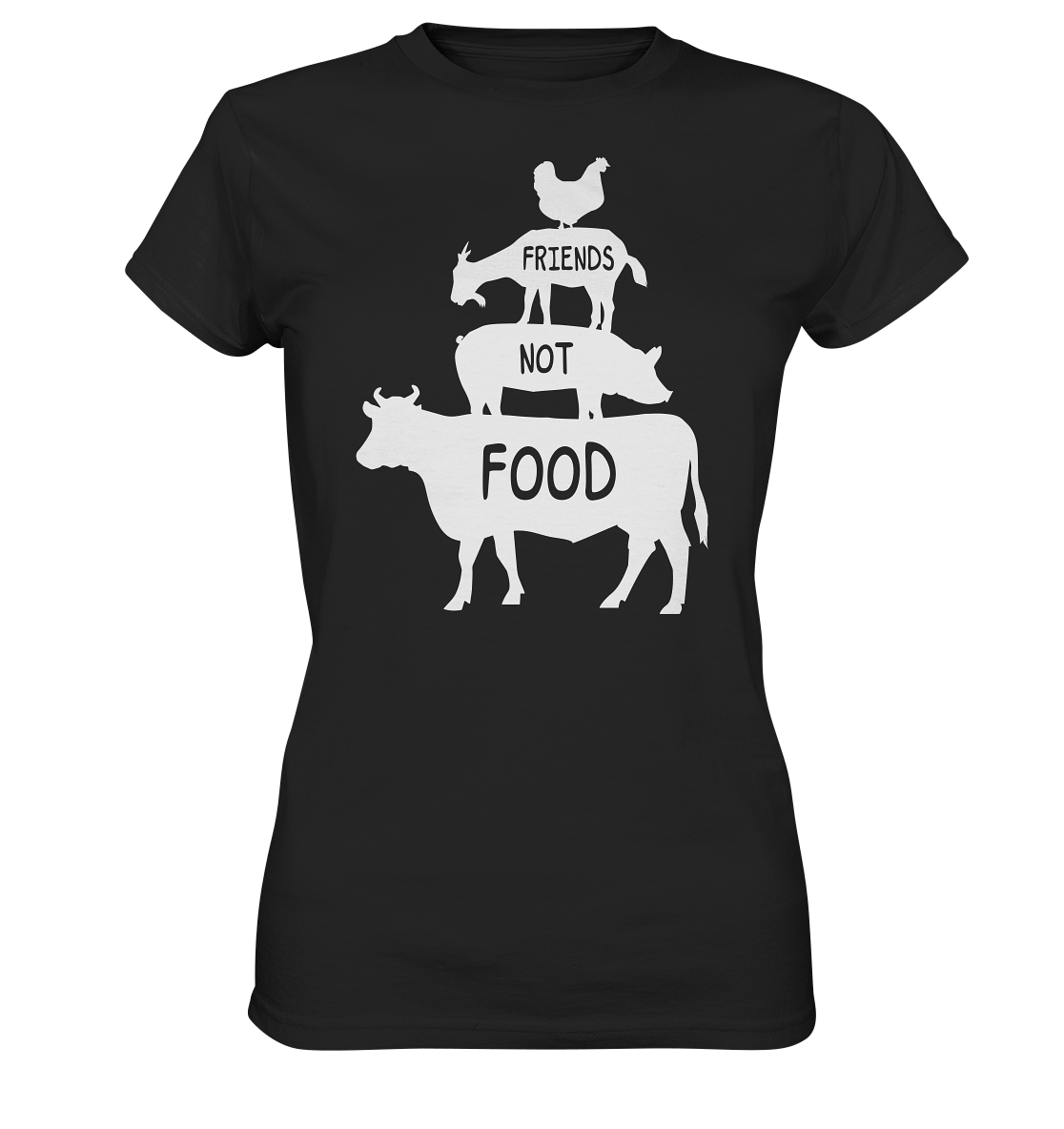 Vegan 1 - Ladies Premium Shirt