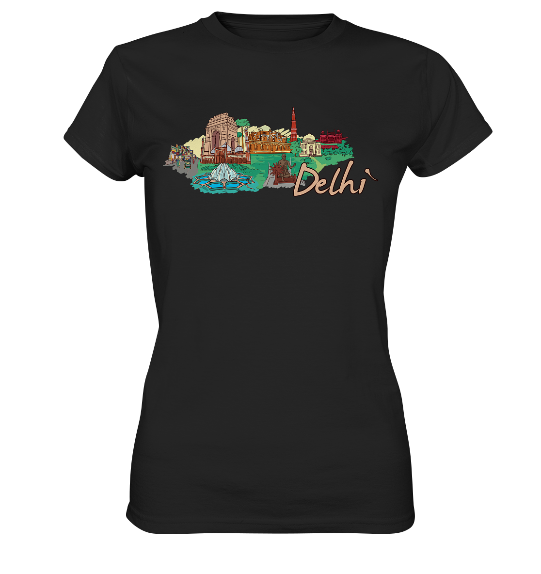 Delhi - Ladies Premium Shirt