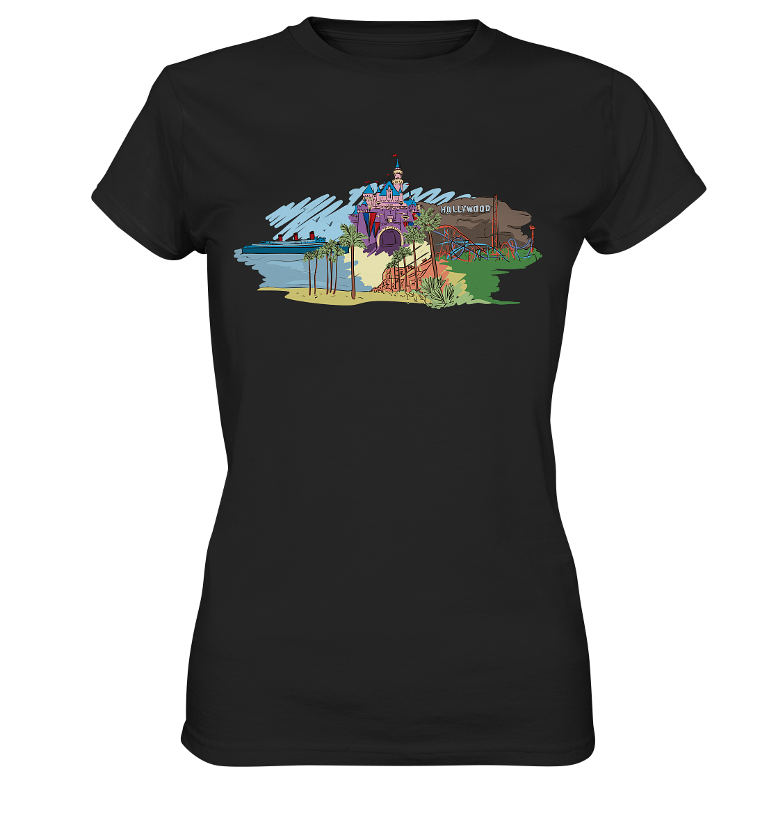 Hollywood - Ladies Premium Shirt