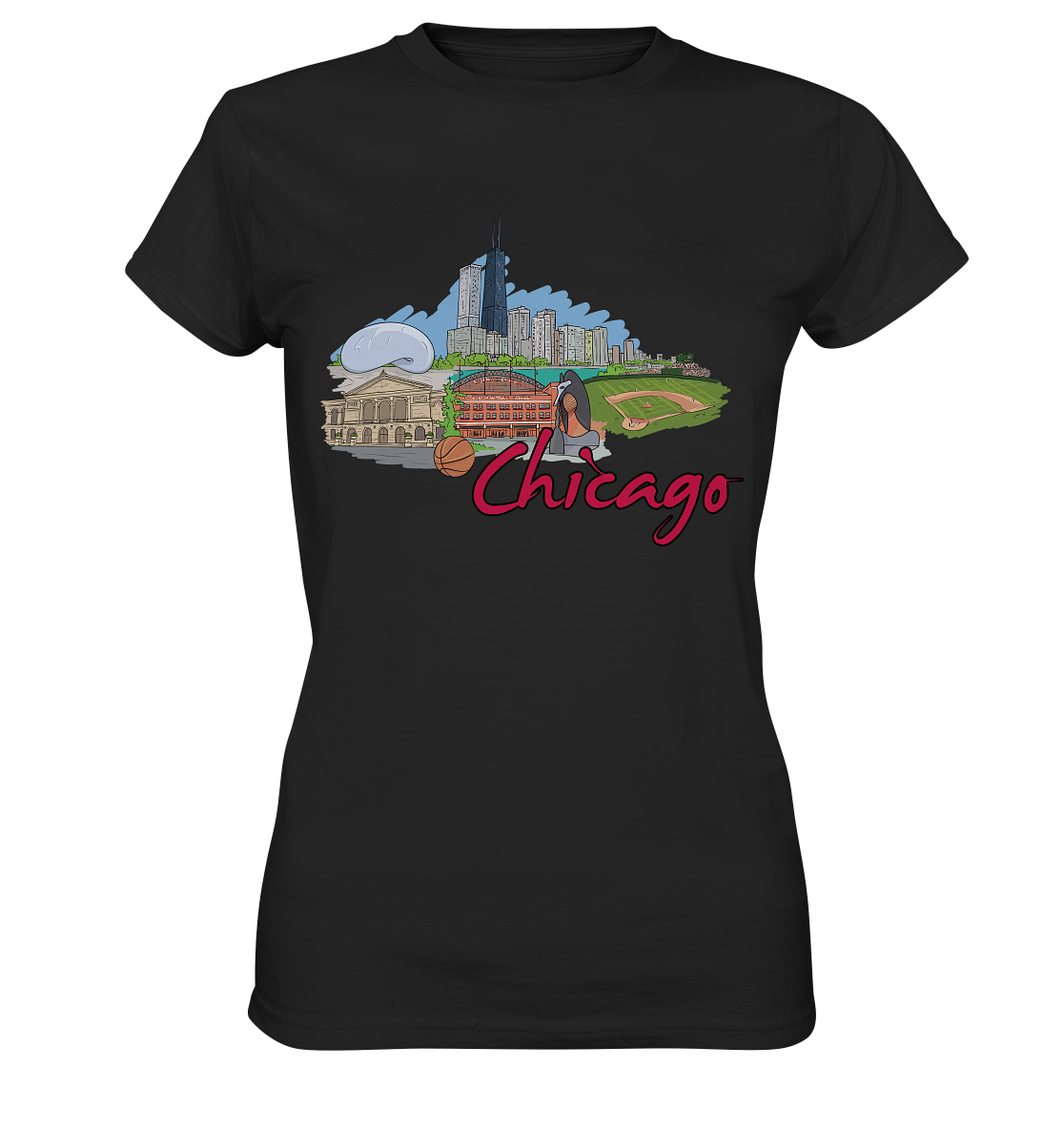 Chicago - Ladies Premium Shirt