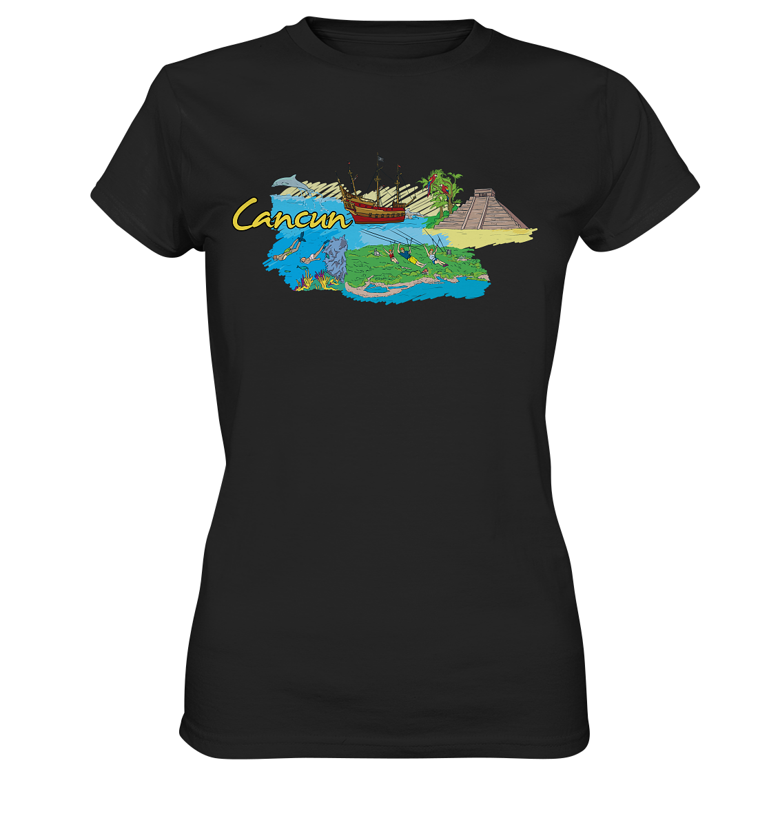 Cancun - Ladies Premium Shirt