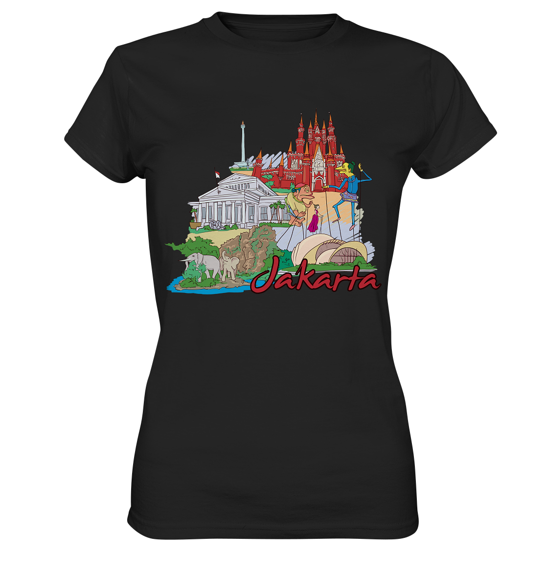 Jakarta - Ladies Premium Shirt