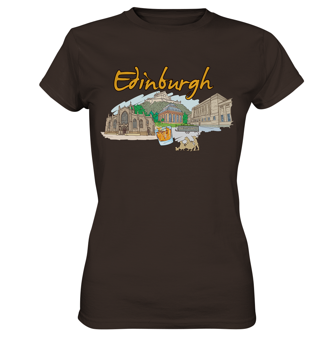 Edinburgh - Ladies Premium Shirt