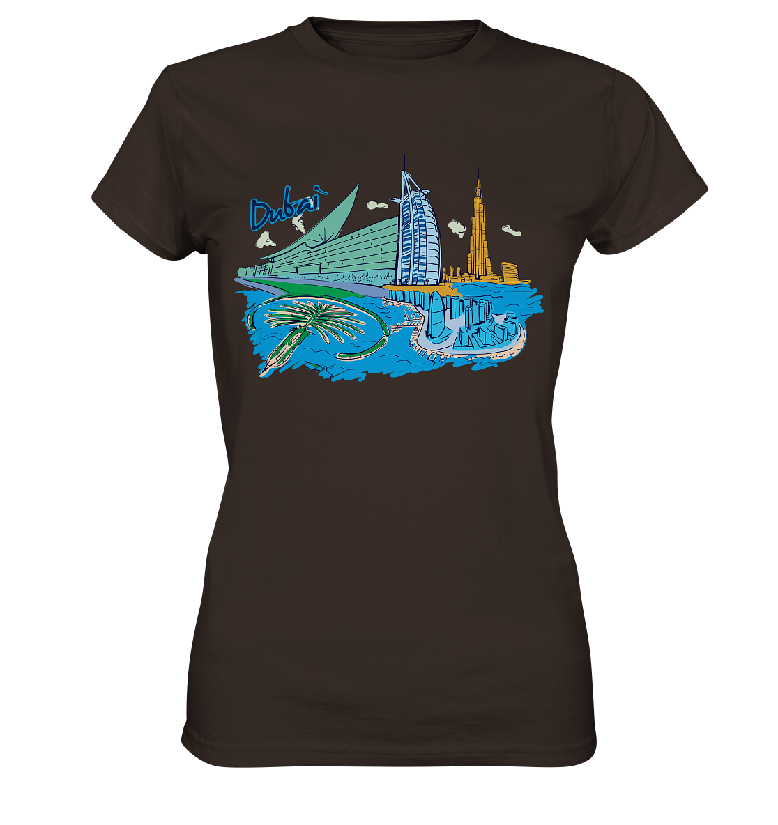 Dubai - Ladies Premium Shirt