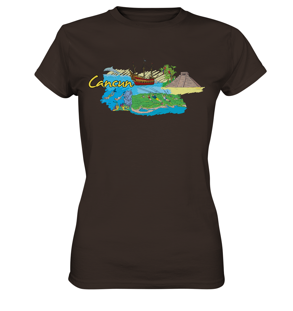 Cancun - Ladies Premium Shirt