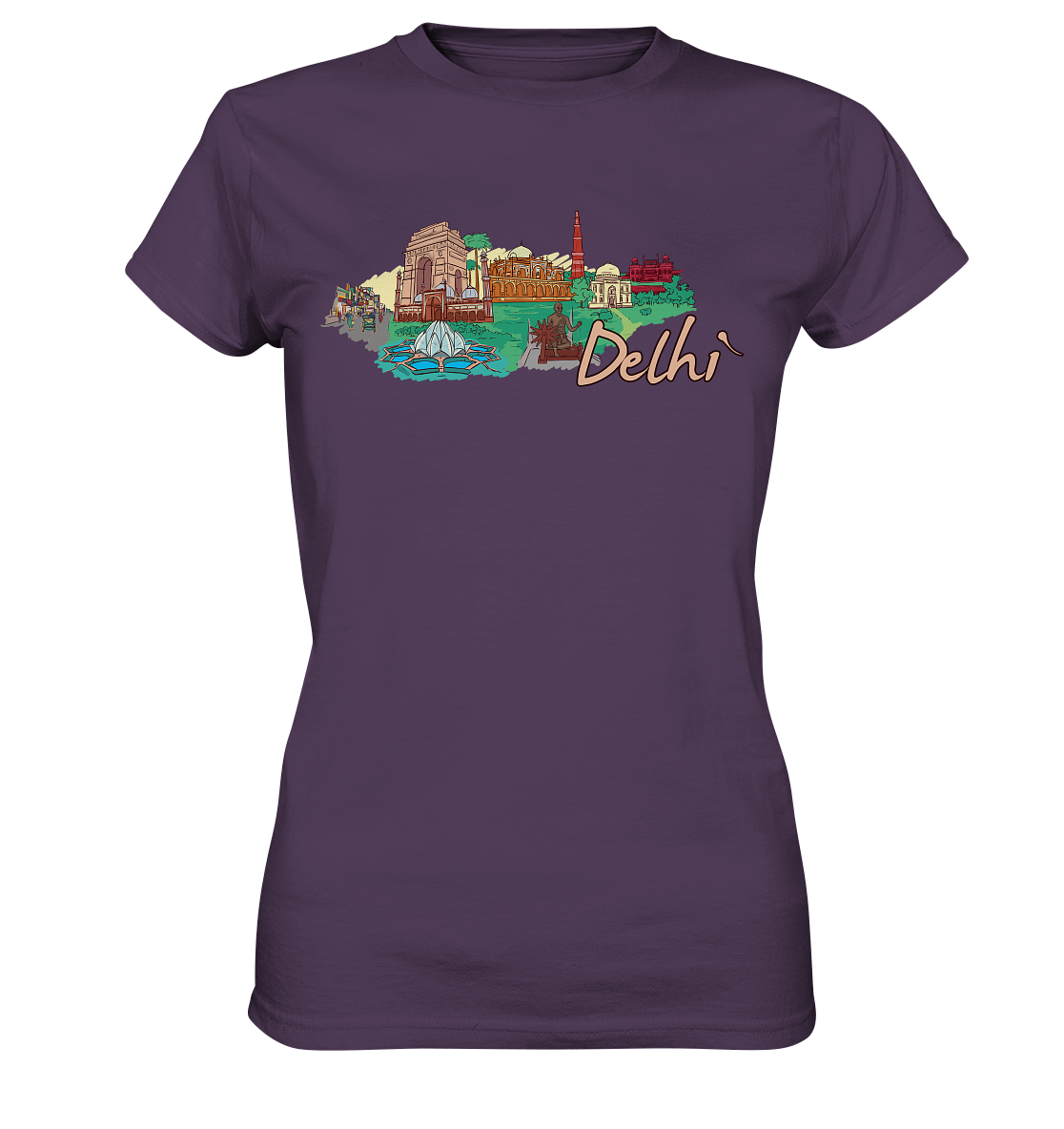 Delhi - Ladies Premium Shirt