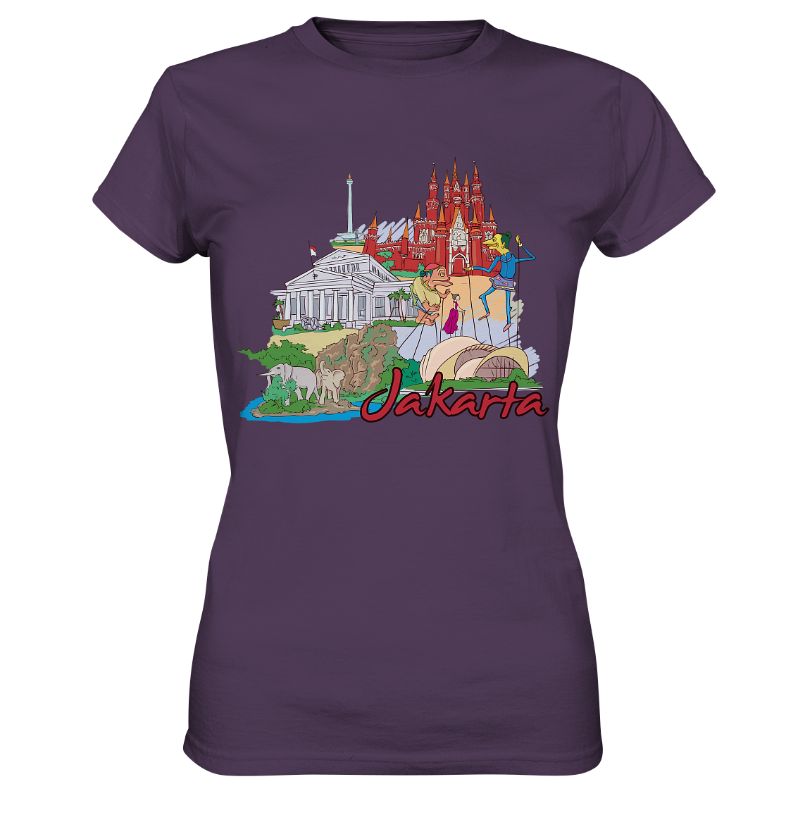 Jakarta - Ladies Premium Shirt