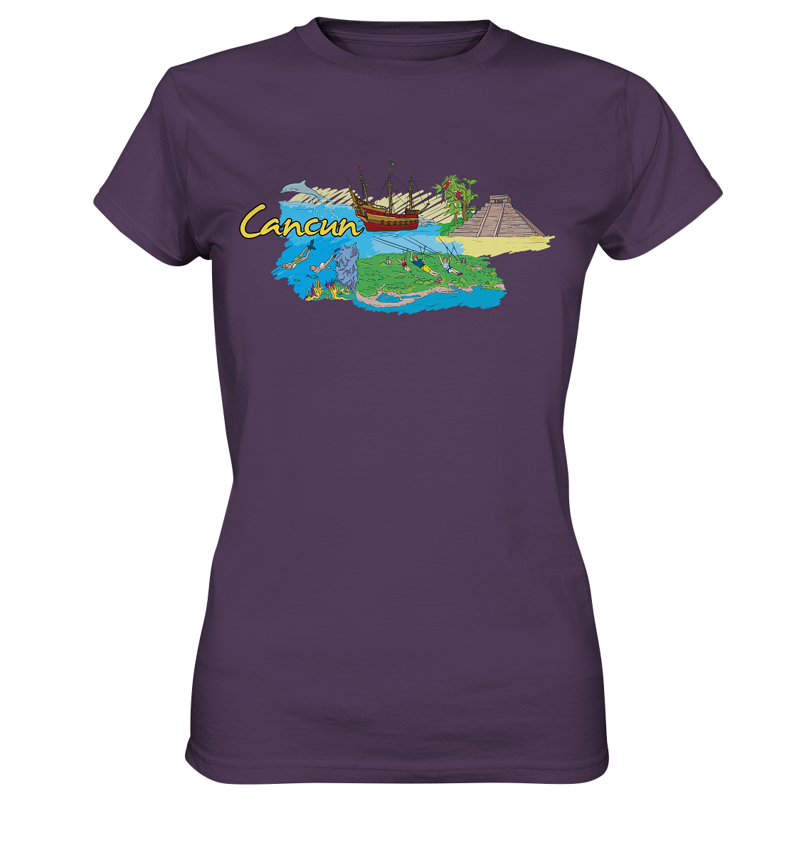 Cancun - Ladies Premium Shirt