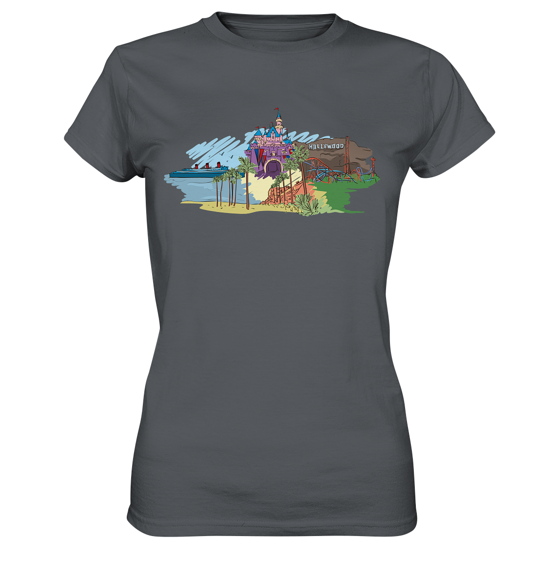 Hollywood - Ladies Premium Shirt