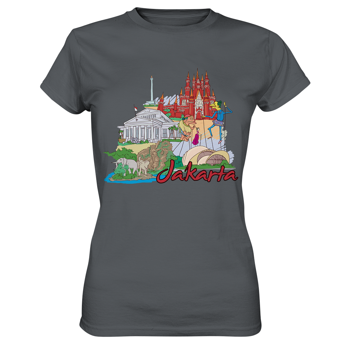 Jakarta - Ladies Premium Shirt