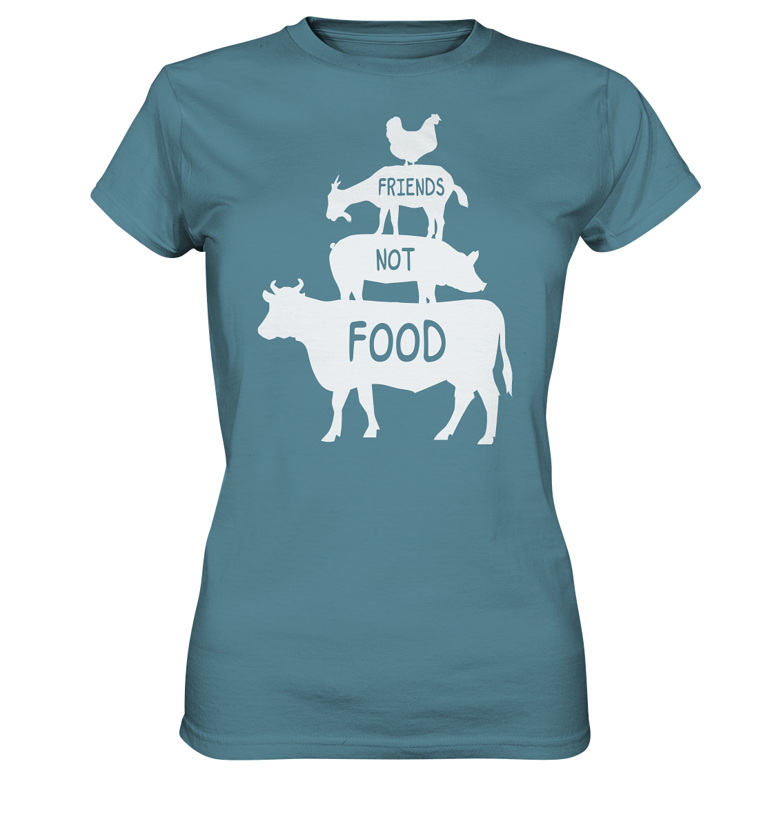 Vegan 1 - Ladies Premium Shirt