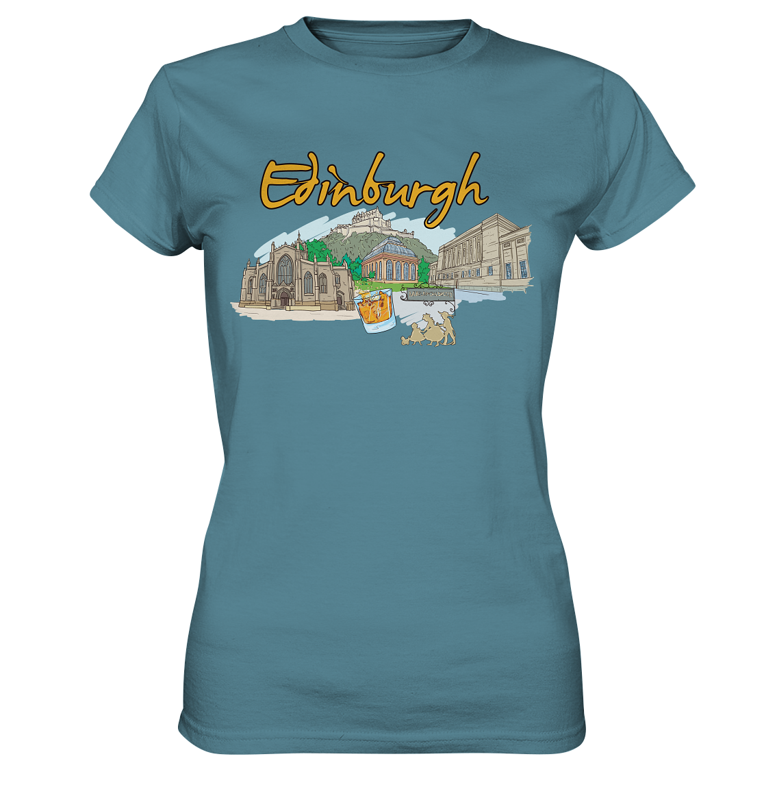 Edinburgh - Ladies Premium Shirt