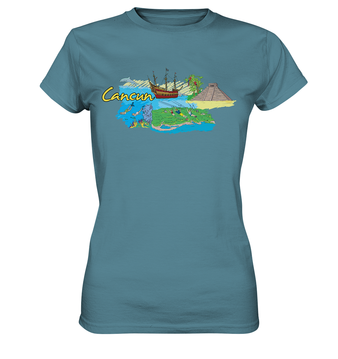 Cancun - Ladies Premium Shirt