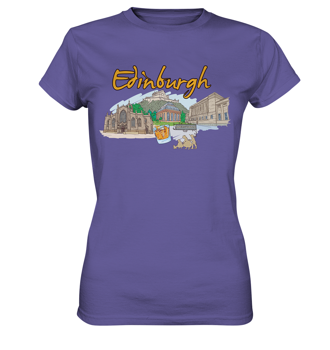 Edinburgh - Ladies Premium Shirt