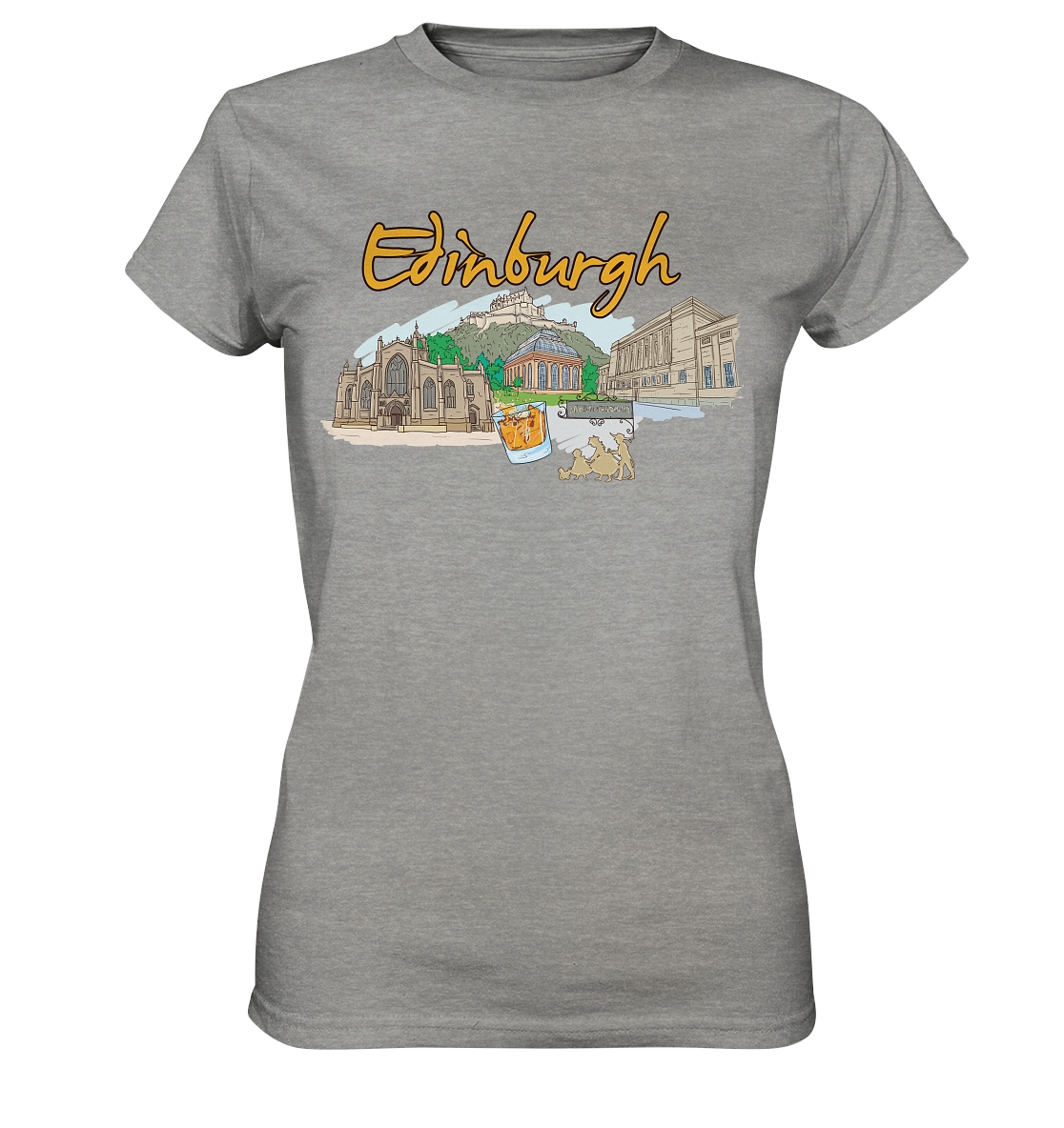 Edinburgh - Ladies Premium Shirt