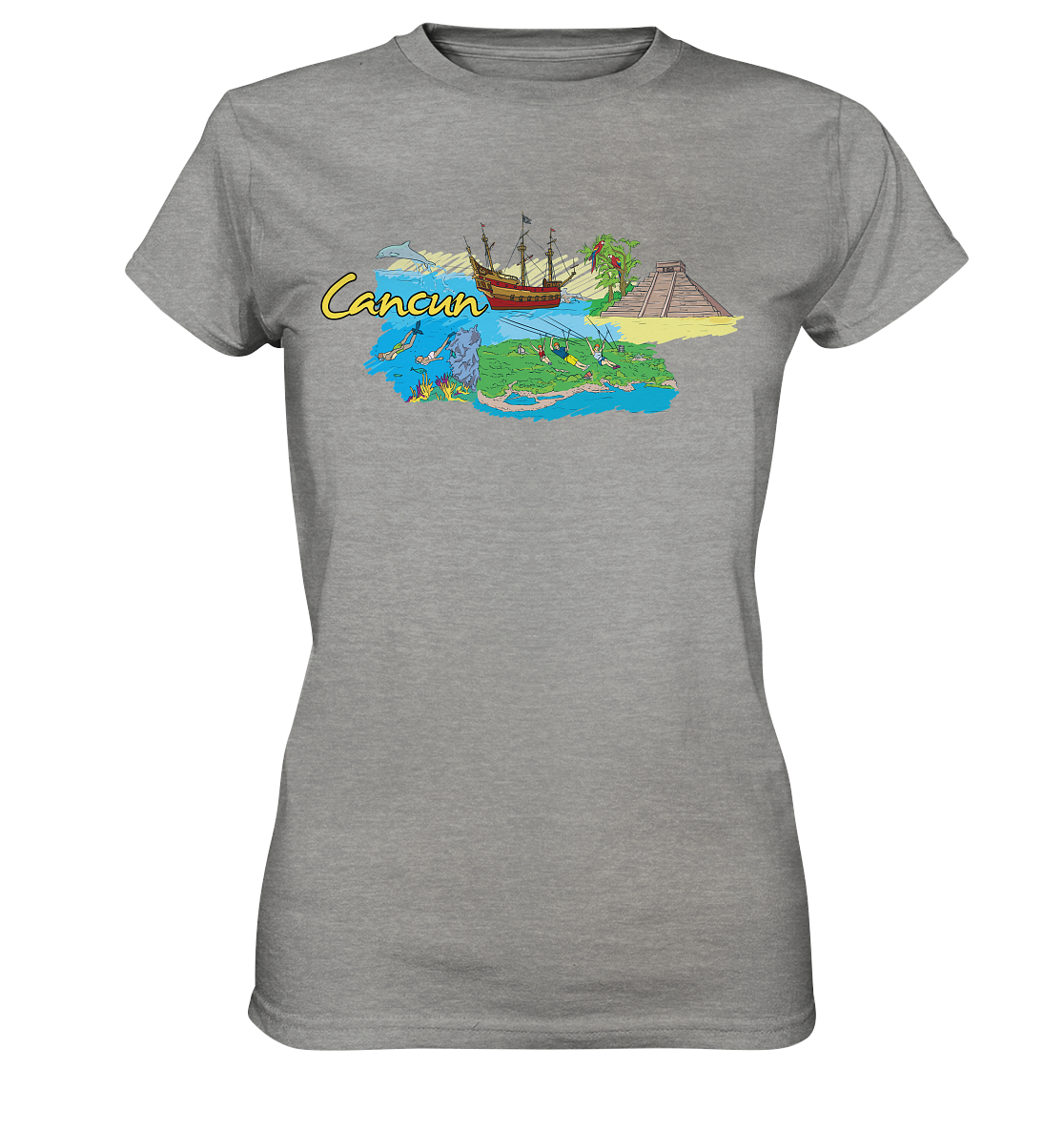 Cancun - Ladies Premium Shirt