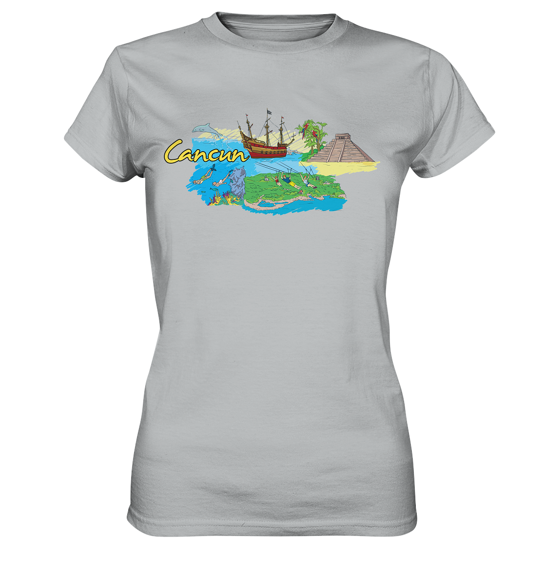 Cancun - Ladies Premium Shirt