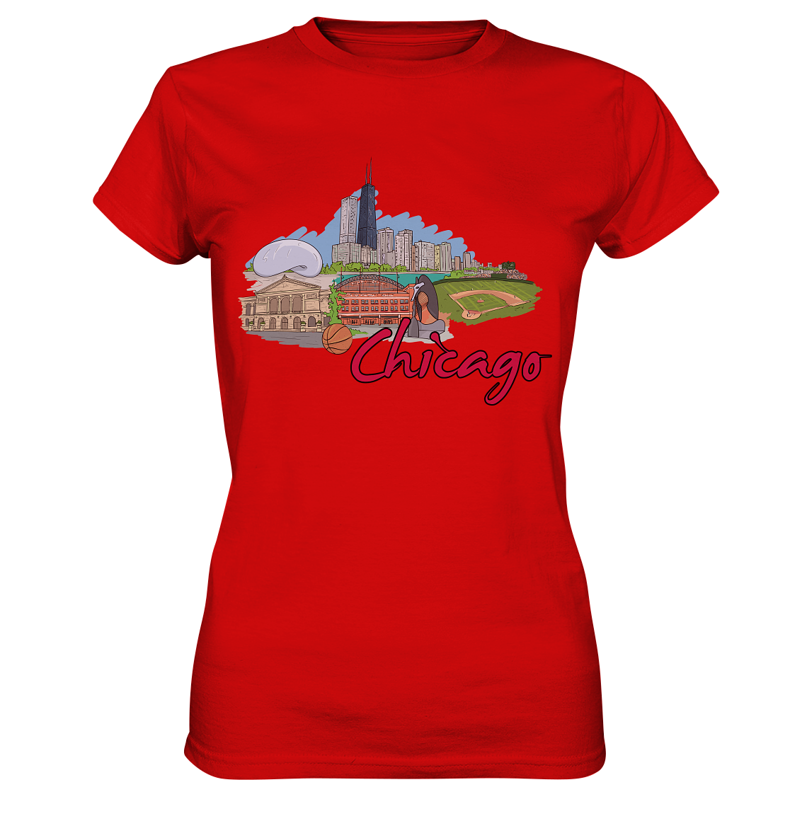 Chicago - Ladies Premium Shirt