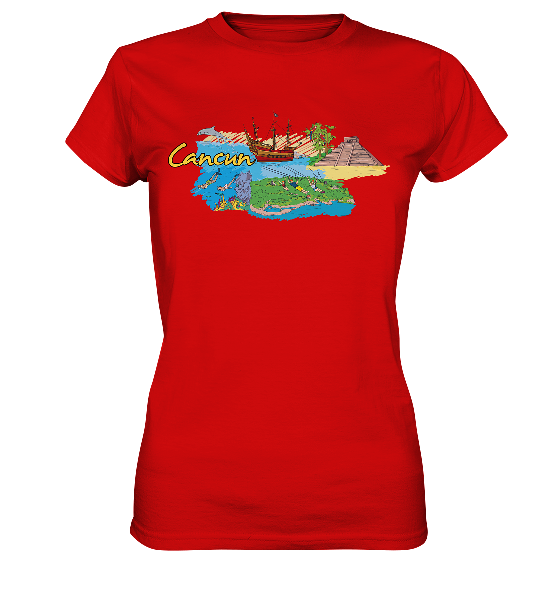 Cancun - Ladies Premium Shirt