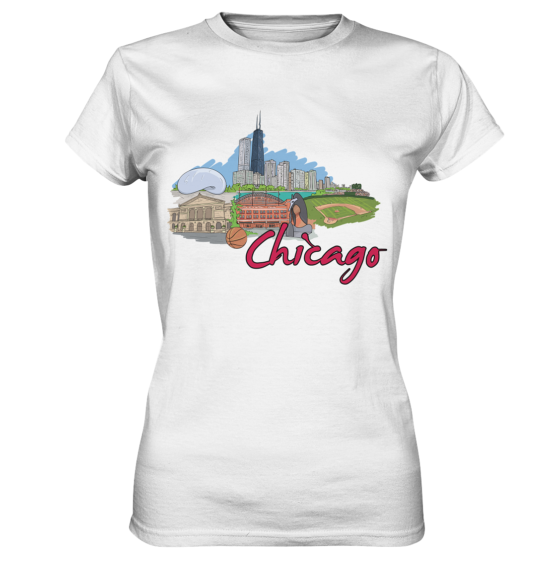 Chicago - Ladies Premium Shirt