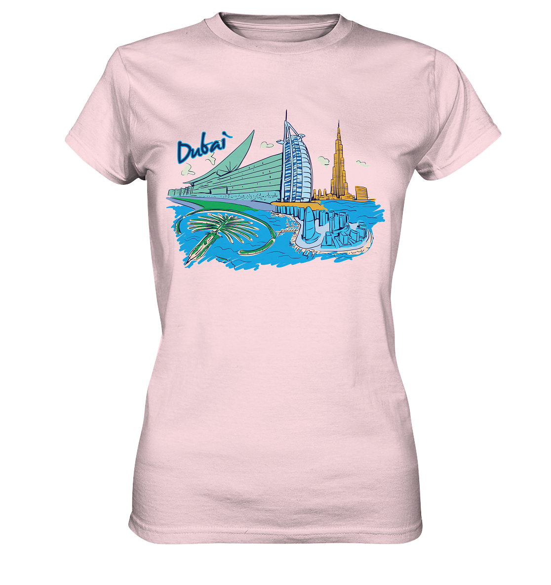 Dubai - Ladies Premium Shirt