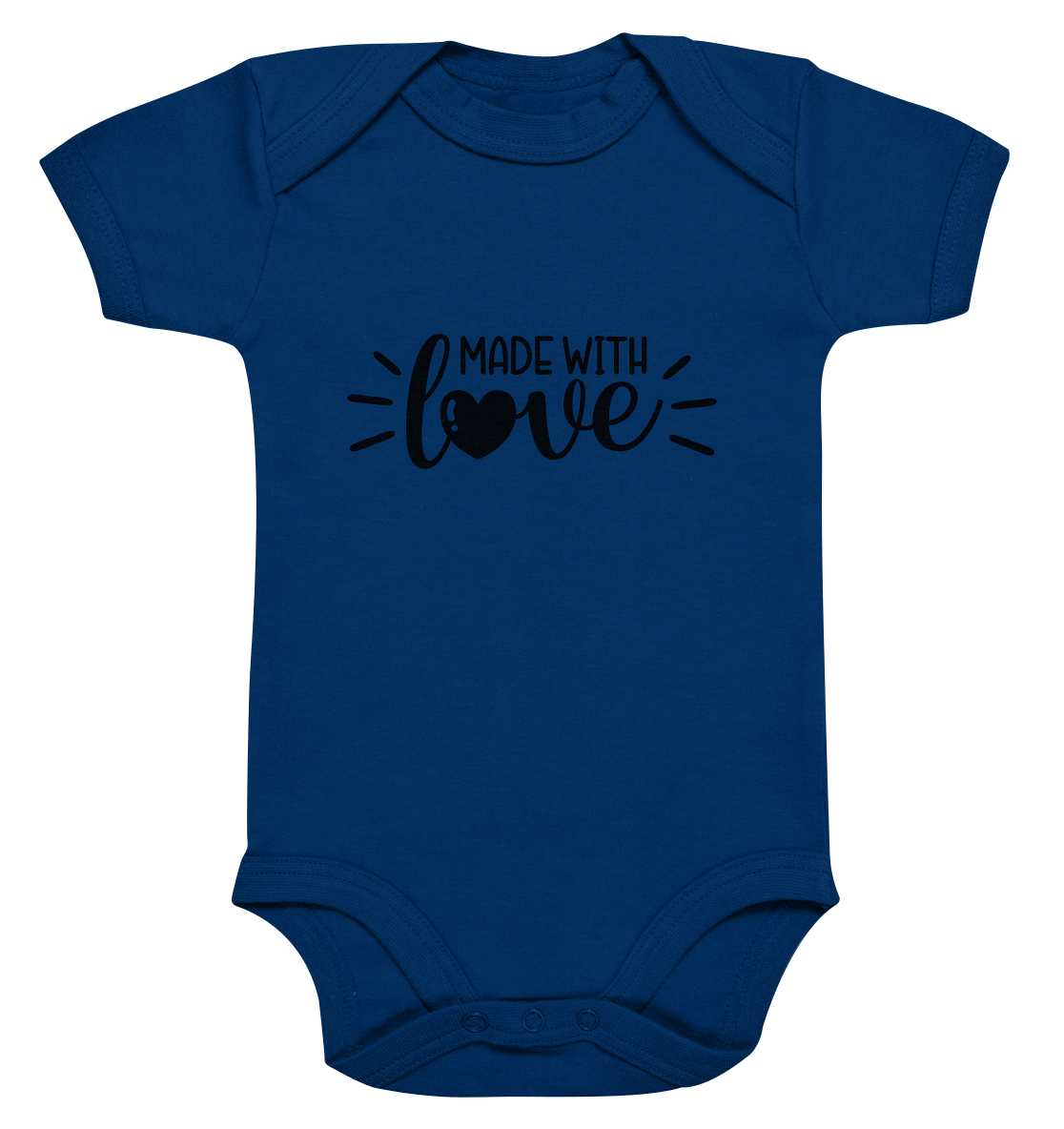 made with love - Organic Baby Bodysuite