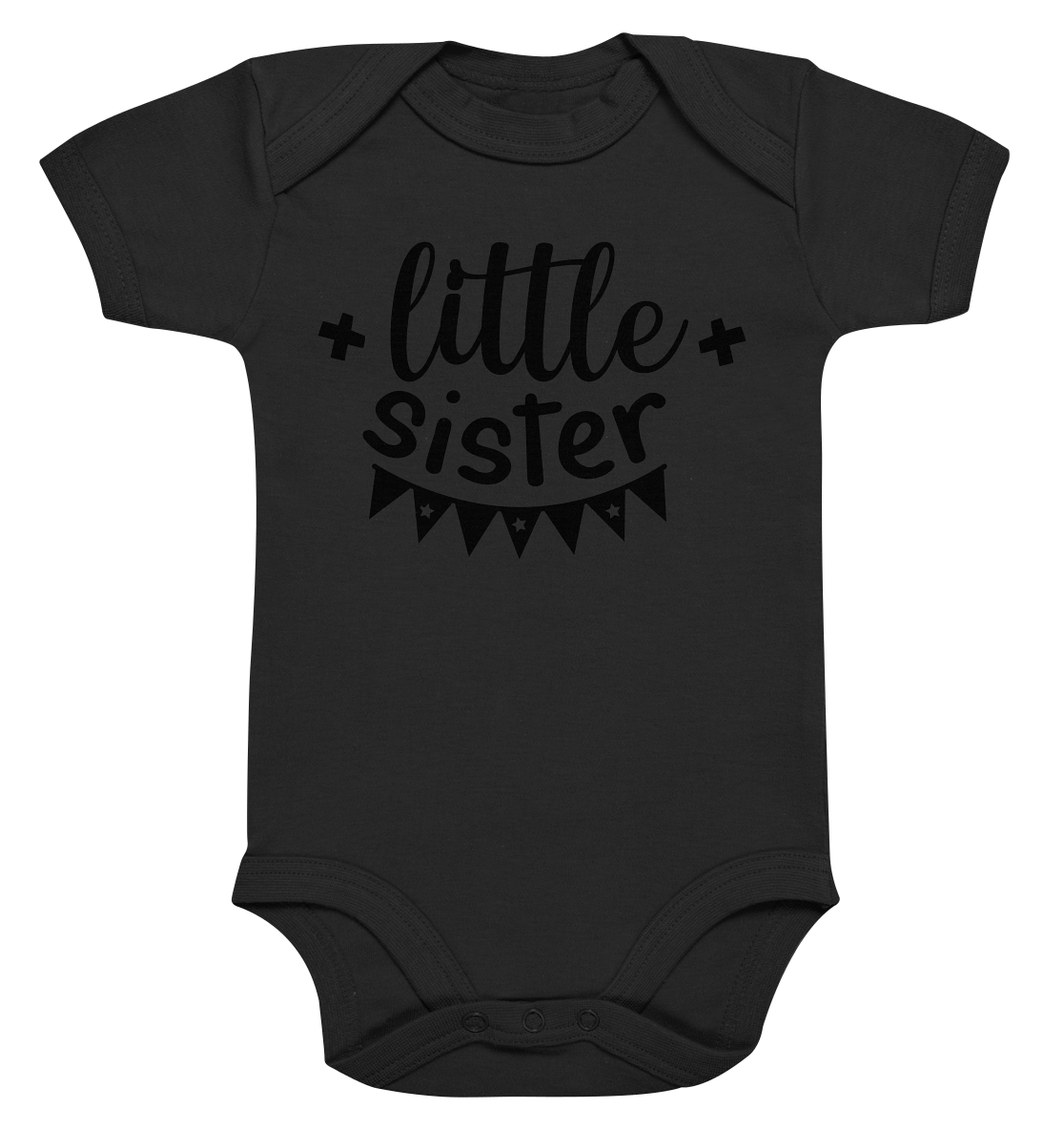 little sister - Organic Baby Bodysuite