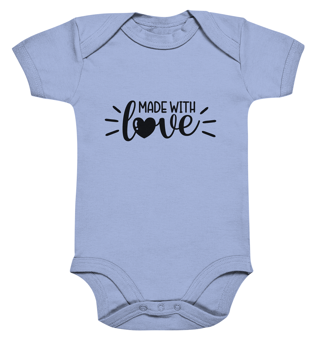 made with love - Organic Baby Bodysuite