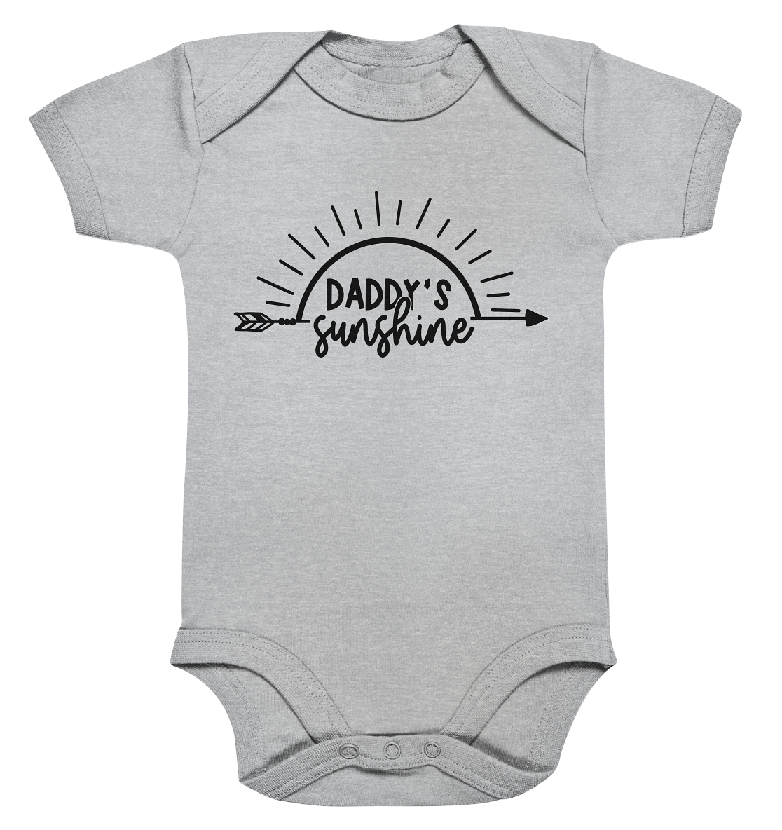 daddys sunshine - Organic Baby Bodysuite