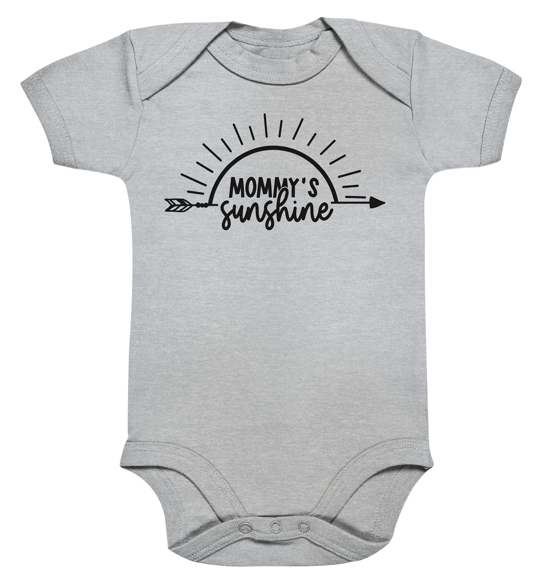 mommy sunshine - Organic Baby Bodysuite