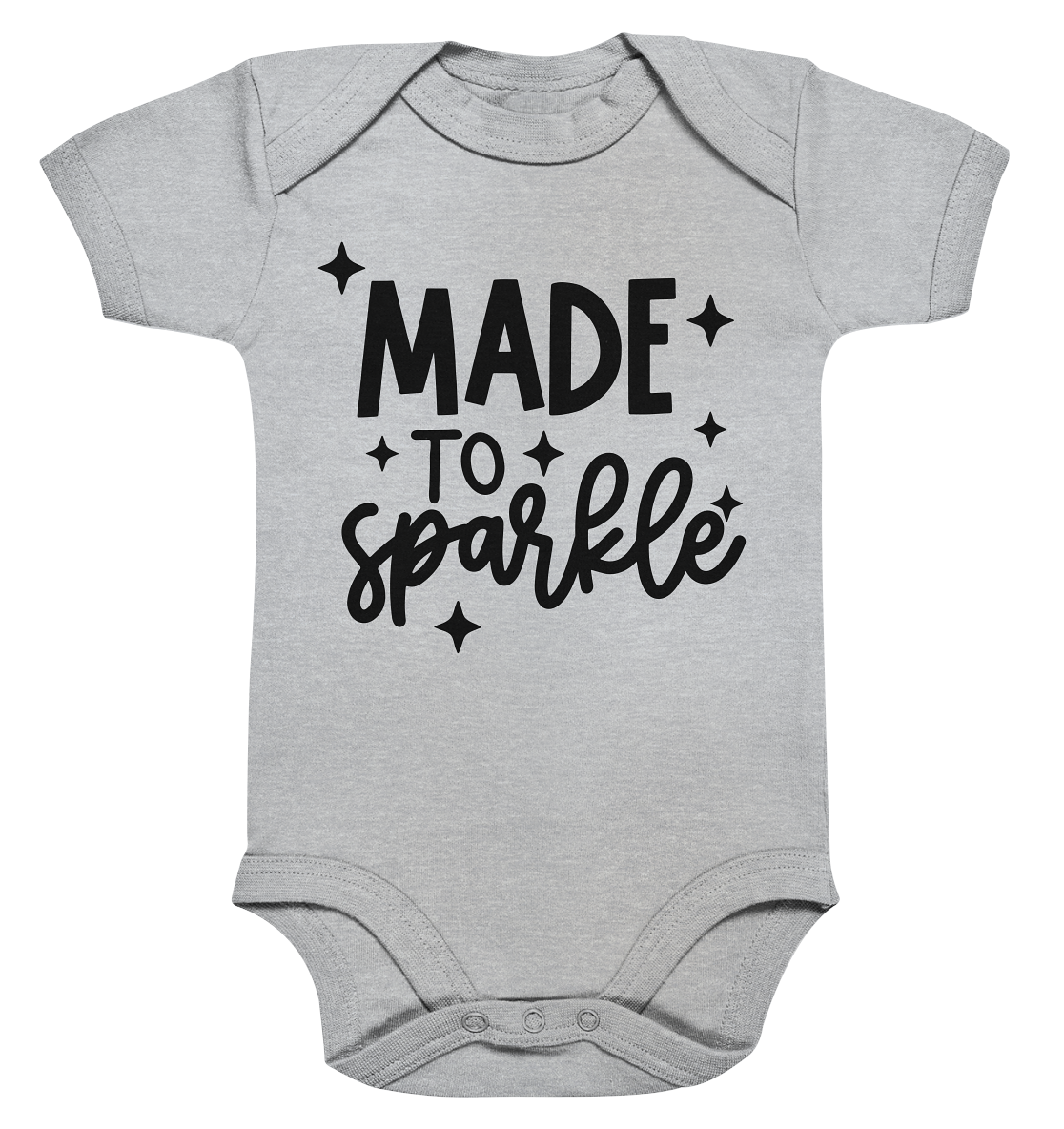 made to sparkle - Organic Baby Bodysuite