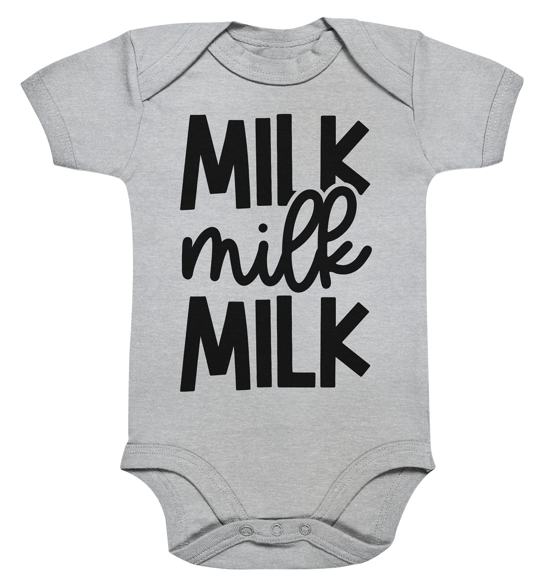 Milk milk milk - Organic Baby Bodysuite