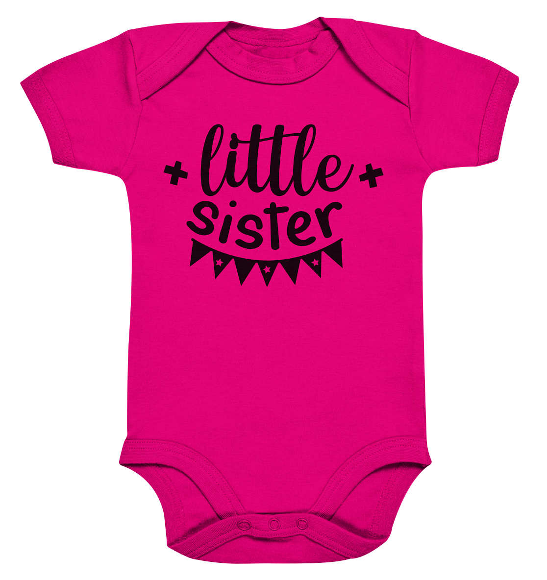 little sister - Organic Baby Bodysuite