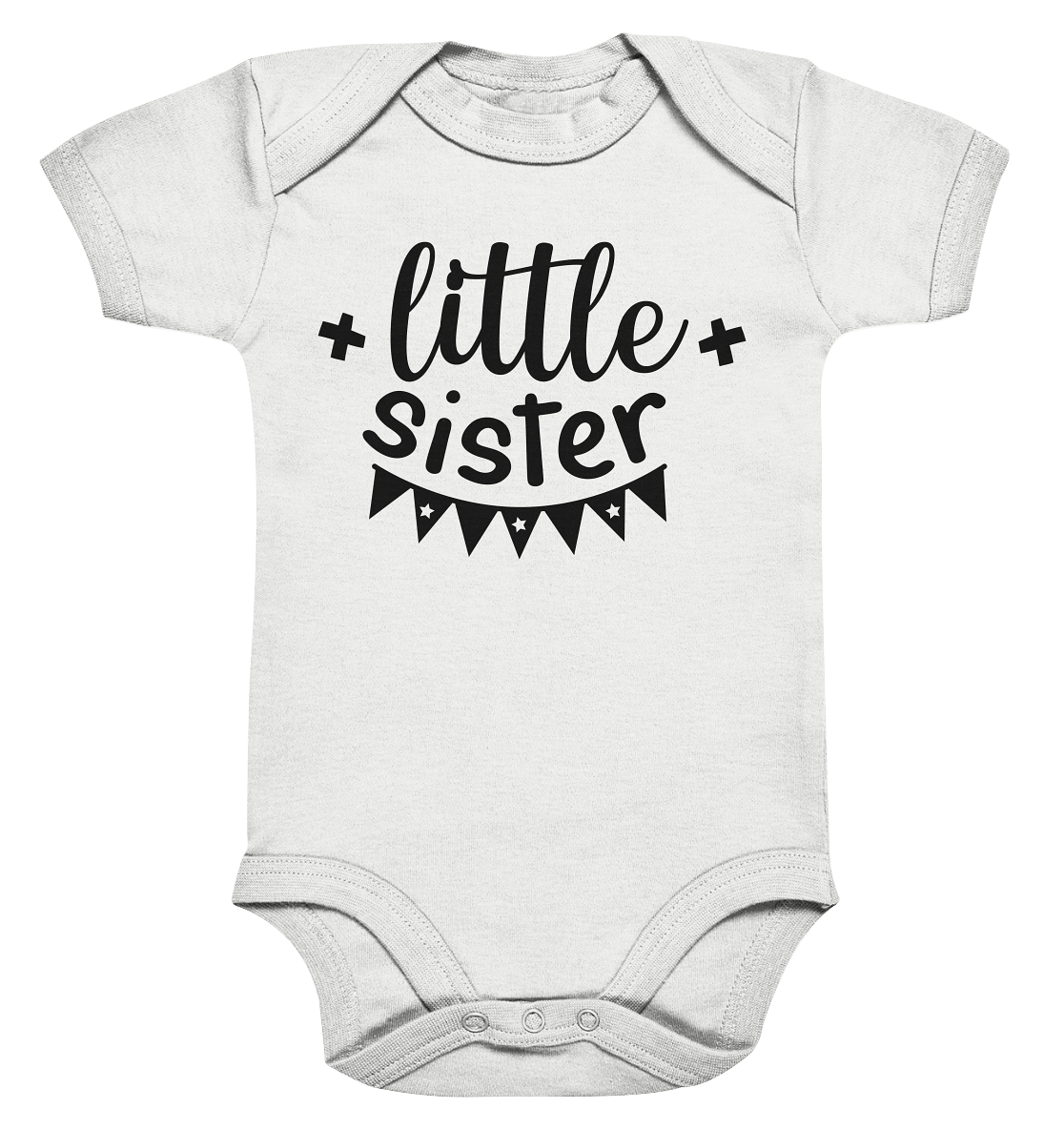 little sister - Organic Baby Bodysuite