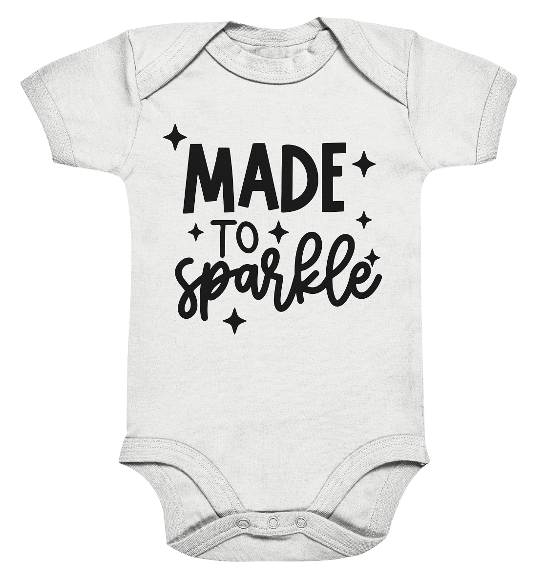 made to sparkle - Organic Baby Bodysuite