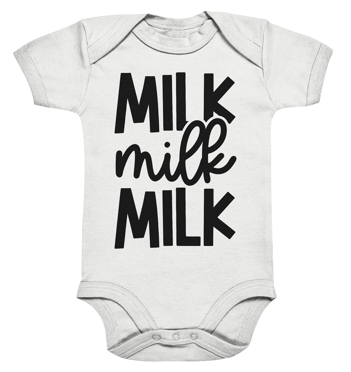 Milk milk milk - Organic Baby Bodysuite